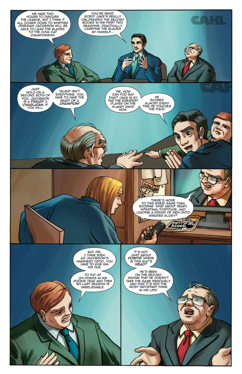 Illustration for article titled The Hockey Saint: A Graphic-Novel Excerpt